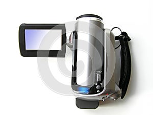 Portable digital video camera