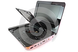 Portable dvd player