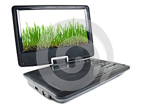 Portable dvd player and tv