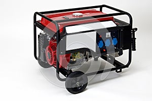 Portable Electric Generator isolated,It runs on gasoline