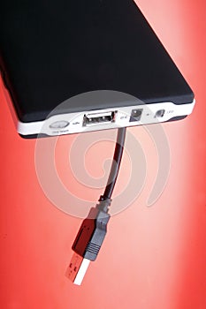 Portable external hard disk