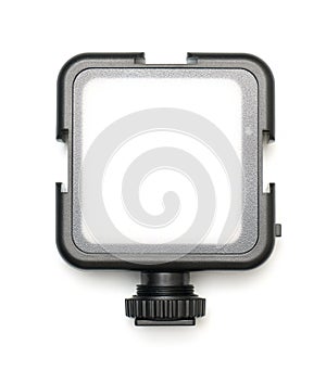 Portable led panel for photo and video camera