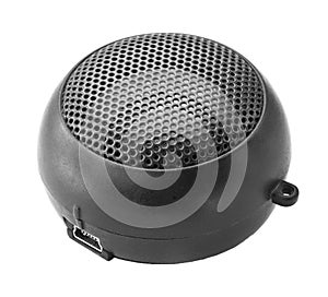 Portable mini speaker.