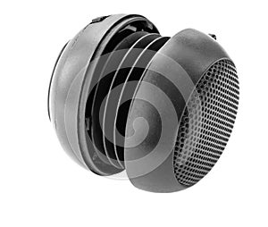 Portable mini speaker.