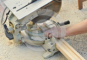 Portable miter saw, woodworking power tools