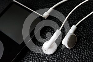 Portable music,audio,video player and earphones