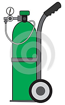 Portable Oxygen Tank