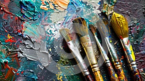 Portable Paintbrush Kits for Student Artists