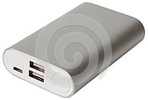 Portable power bank isolated