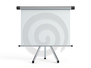 Portable projection screen
