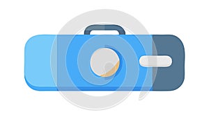 Portable Projector Device, Presentation and Visual Display, vector design Generative AI