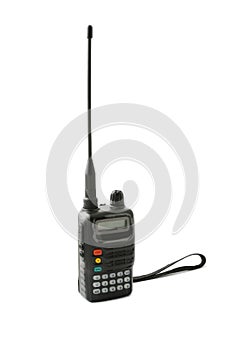 Portable radio transceiver