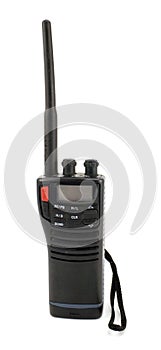 Portable radio transceiver