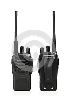 Portable radios Walkie-talkie white