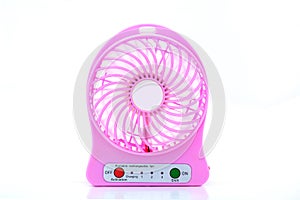 Portable rechargeable fan