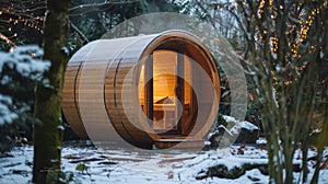 A portable sauna kit that includes all necessary accessories making it easy to use in any location. photo