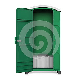Portable Toilet Isolated