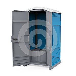 Portable Toilet Isolated