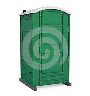 Portable Toilet Isolated photo