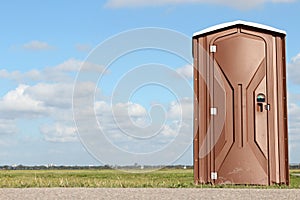 Portable toilet photo