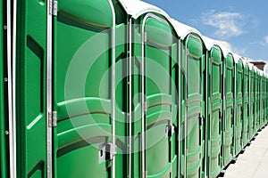 Portable toilets