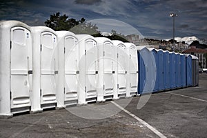 Portable toilets