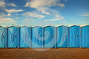 Portable toilets