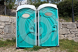 Portable toilets for men and women