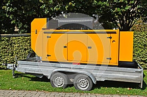 Portable transformator vehicle photo