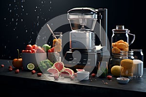 Portable and versatile food processors with multip