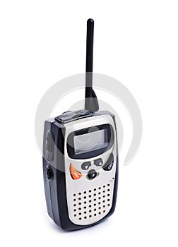 Portable walkie talkie radio photo