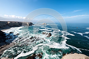 Portada (Arch) Rock Formation, Chilean Coastline, La Portada Nat