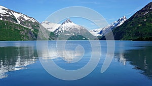 Portage Glacial Lake Girdwood Alaska