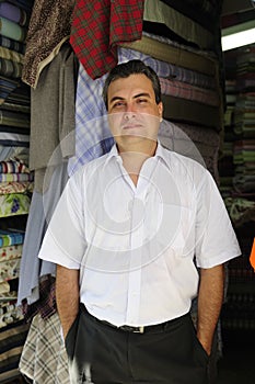 Portait of a retail store owner