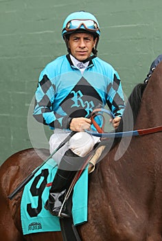 Portait of Veteran Jockey Victor Espinoza