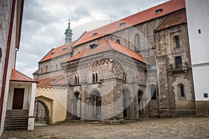 portal/antechamber to the Basilica of St. Procopius