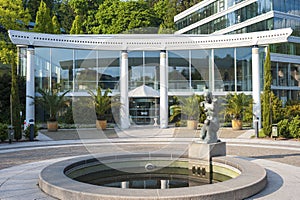 Portal of the Caracalla-Therme in Baden-Baden photo