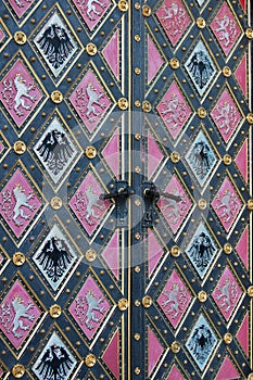 Portal of the church