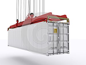 Portal Crane load Container