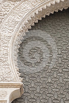 Portal el Perdon Entrance, Seville Cathedral, Spain photo