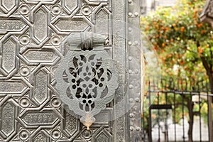 Portal el Perdon Entrance, Seville Cathedral, Spain photo