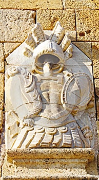 Portal and facade of San Antonio in Tarragona