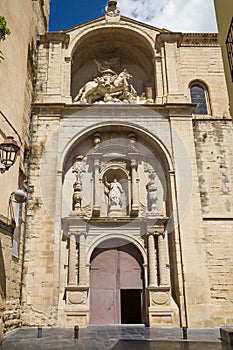 Portal of Santiago el Real Church