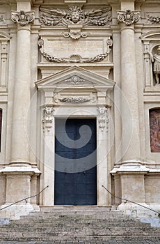Portal of St. Catherine church and Mausoleum of Ferdinand II, Graz