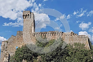 Portal tower in Sovana