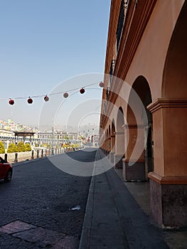 portals in the Centre of the city of Toluca and Plaza Gonzalez Arratia photo