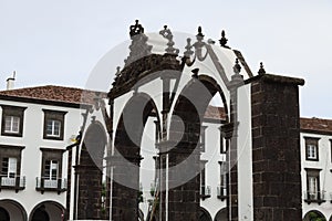 The Portas da Cidade in Ponta Delgada, Sao Miguel island, Azores