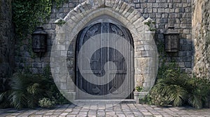 portcullis castle doors