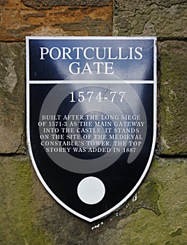 Portcullis Gate Marker
