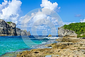 Porte d`enfer, Guadeloupe, Caribbean, France photo